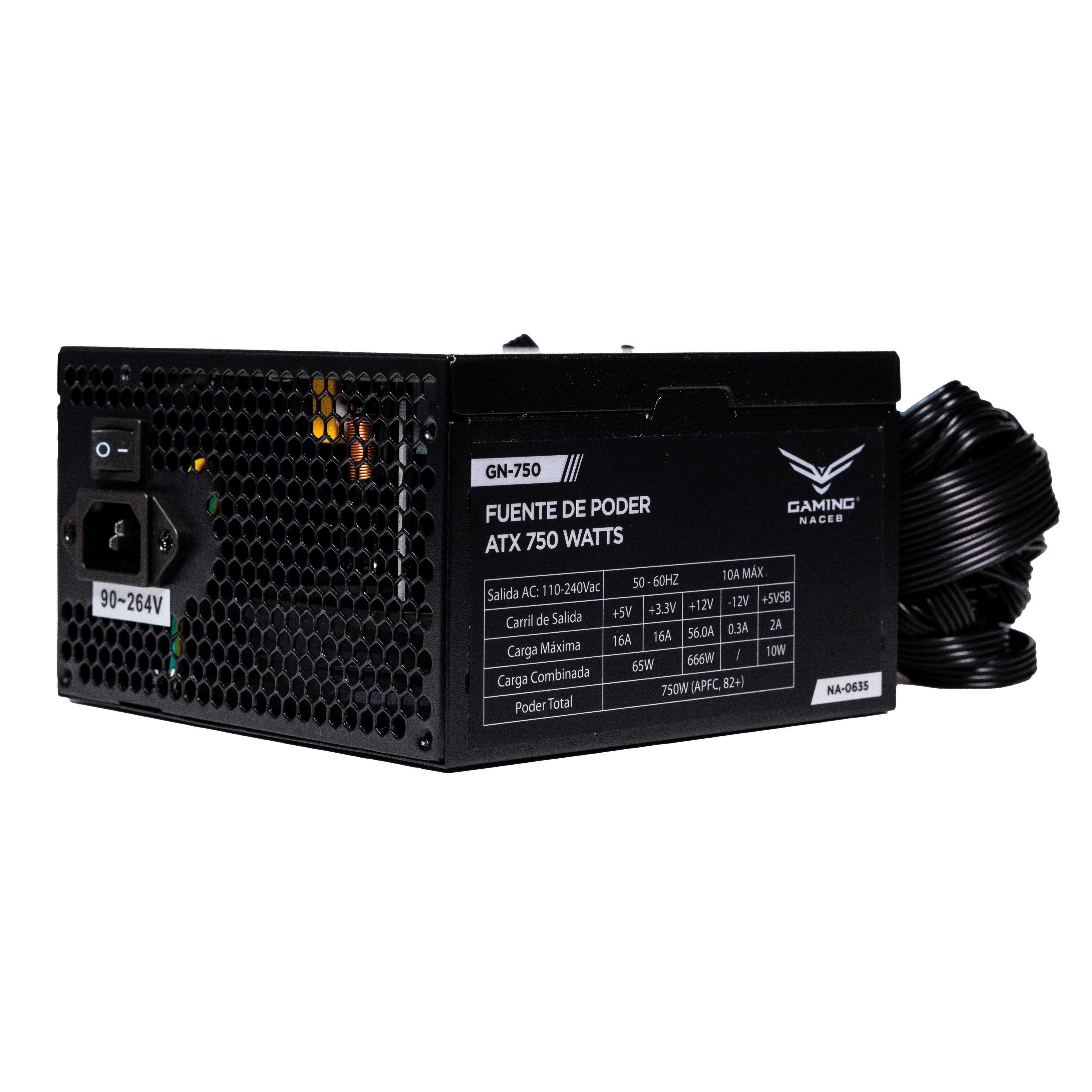 Fuentes de Poder Naceb Gaming NA-0635
